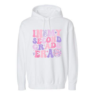 In My Second Grade Era Back To School Teacher Garment-Dyed Fleece Hoodie