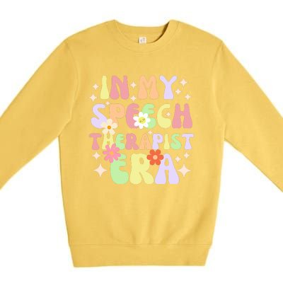 In My Speech Therapist Era Premium Crewneck Sweatshirt