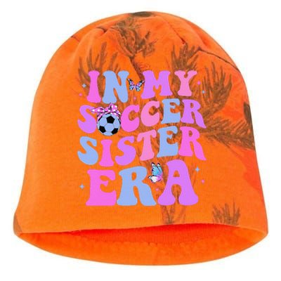 In My Soccer Sister Era Groovy Soccer Sister Kati - Camo Knit Beanie