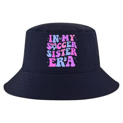 In My Soccer Sister Era Groovy Soccer Sister Cool Comfort Performance Bucket Hat