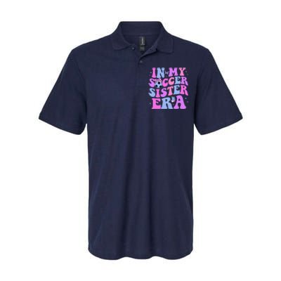 In My Soccer Sister Era Groovy Soccer Sister Softstyle Adult Sport Polo