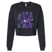 in My SpeakNow Era T.S. TS Speak Cropped Pullover Crew