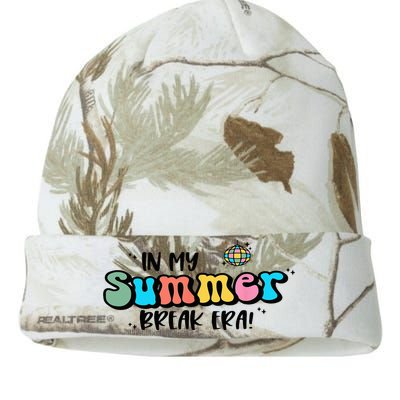 In My Summer Break Era Retro Last Day Of School Teacher Kati Licensed 12" Camo Beanie