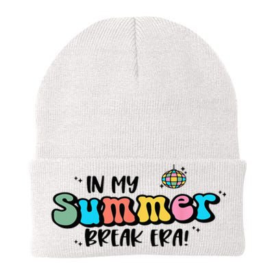 In My Summer Break Era Retro Last Day Of School Teacher Knit Cap Winter Beanie