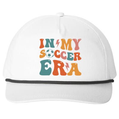 In My Soccer Era Soccer Coach Gift Snapback Five-Panel Rope Hat