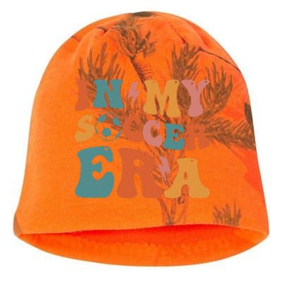 In My Soccer Era Soccer Coach Gift Kati - Camo Knit Beanie