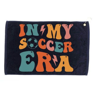 In My Soccer Era Soccer Coach Gift Grommeted Golf Towel