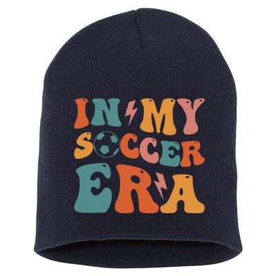 In My Soccer Era Soccer Coach Gift Short Acrylic Beanie