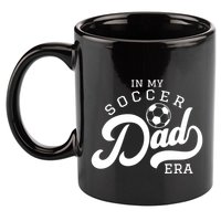In My Soccer Dad Era Gift 11oz C Handle Ceramic Mug