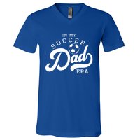 In My Soccer Dad Era Gift V-Neck T-Shirt