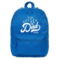 In My Soccer Dad Era Gift 16 in Basic Backpack