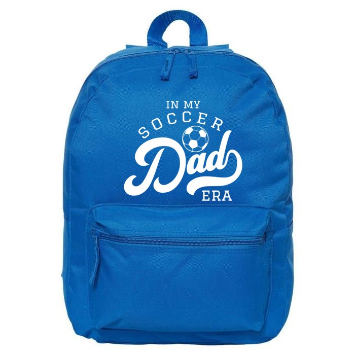 In My Soccer Dad Era Gift 16 in Basic Backpack