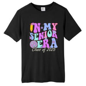 In My Senior Era Class Of 2025 Graduate Retro Groovy Gift Tall Fusion ChromaSoft Performance T-Shirt