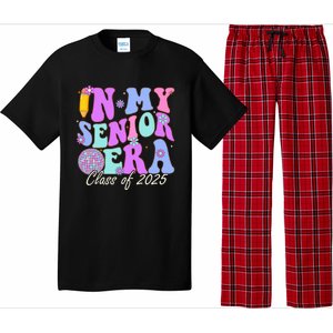 In My Senior Era Class Of 2025 Graduate Retro Groovy Gift Pajama Set