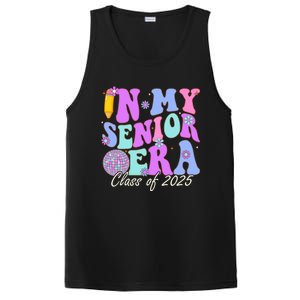 In My Senior Era Class Of 2025 Graduate Retro Groovy Gift PosiCharge Competitor Tank