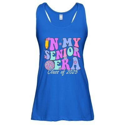 In My Senior Era Class Of 2025 Graduate Retro Groovy Gift Ladies Essential Flowy Tank