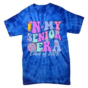 In My Senior Era Class Of 2025 Graduate Retro Groovy Gift Tie-Dye T-Shirt