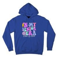 In My Senior Era Class Of 2025 Graduate Retro Groovy Gift Tall Hoodie