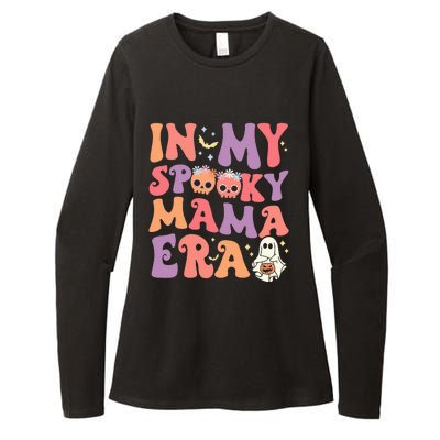 In My Spooky Mama Era Halloween Groovy Witchy Spooky Mom Womens CVC Long Sleeve Shirt