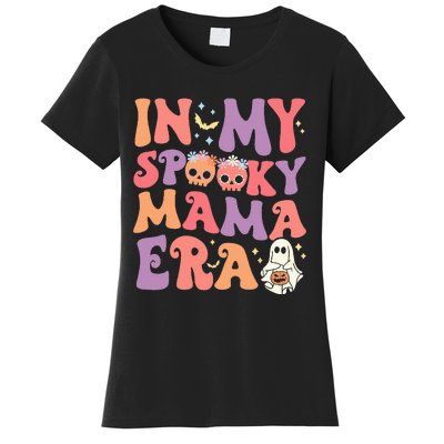 In My Spooky Mama Era Halloween Groovy Witchy Spooky Mom Women's T-Shirt