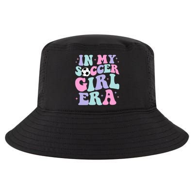 In My Soccer Era Retro Groovy Soccer Gift Cool Comfort Performance Bucket Hat