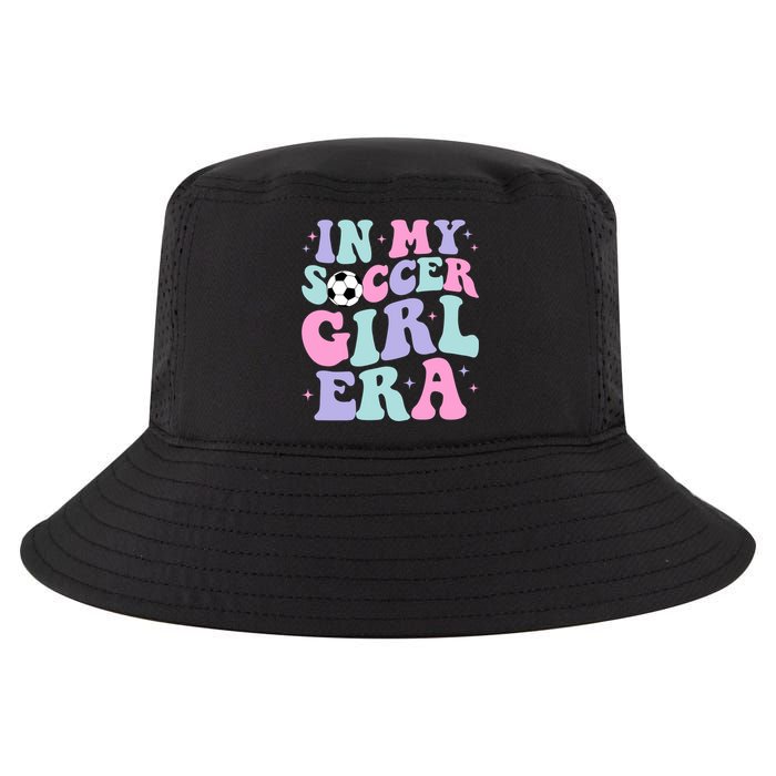 In My Soccer Era Retro Groovy Soccer Gift Cool Comfort Performance Bucket Hat