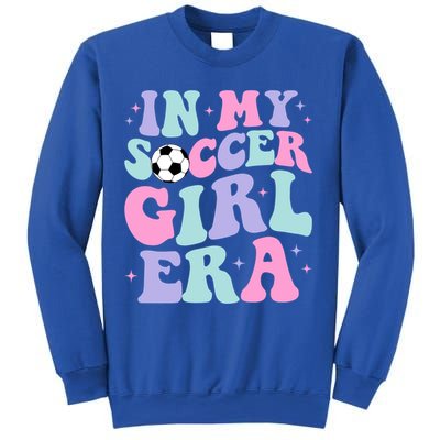 In My Soccer Era Retro Groovy Soccer Gift Sweatshirt