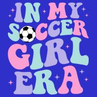 In My Soccer Era Retro Groovy Soccer Gift 16 in Basic Backpack