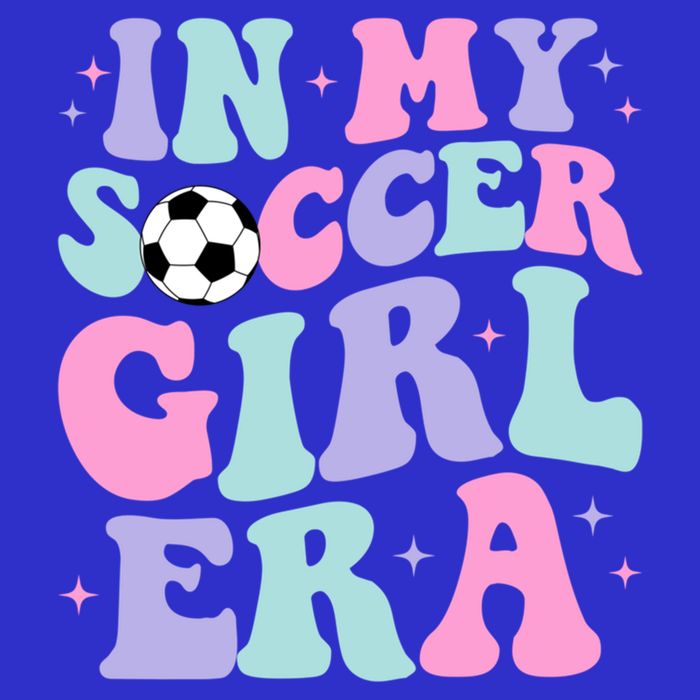 In My Soccer Era Retro Groovy Soccer Gift 16 in Basic Backpack