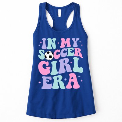 In My Soccer Era Retro Groovy Soccer Gift Womens Tank Top