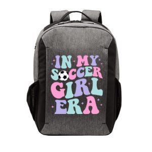 In My Soccer Era Retro Groovy Soccer Gift Vector Backpack