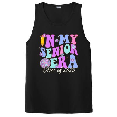 In My Senior Era Class Of 2025 Graduate Retro Groovy Gift PosiCharge Competitor Tank