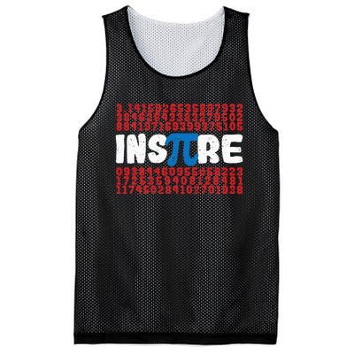 Inspire Math Superhero Pi Day Mathematics Teacher Nerd Geek Mesh Reversible Basketball Jersey Tank