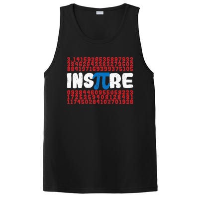 Inspire Math Superhero Pi Day Mathematics Teacher Nerd Geek PosiCharge Competitor Tank