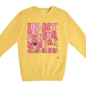 In My Senior Mom Era Class Of 2025 Masters Graduation Gift Premium Crewneck Sweatshirt