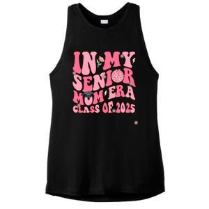 In My Senior Mom Era Class Of 2025 Masters Graduation Gift Ladies PosiCharge Tri-Blend Wicking Tank