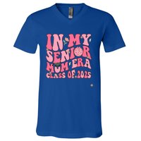 In My Senior Mom Era Class Of 2025 Masters Graduation Gift V-Neck T-Shirt