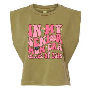 In My Senior Mom Era Class Of 2025 Masters Graduation Gift Garment-Dyed Women's Muscle Tee