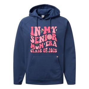 In My Senior Mom Era Class Of 2025 Masters Graduation Gift Performance Fleece Hoodie