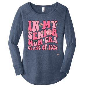 In My Senior Mom Era Class Of 2025 Masters Graduation Gift Women's Perfect Tri Tunic Long Sleeve Shirt