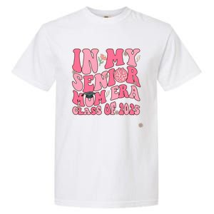 In My Senior Mom Era Class Of 2025 Masters Graduation Gift Garment-Dyed Heavyweight T-Shirt