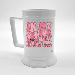 In My Senior Mom Era Class Of 2025 Masters Graduation Gift Beer Stein