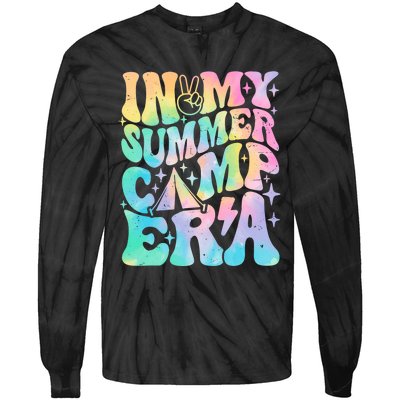 In My Summer Camp Era For Camping Camper Tie-Dye Long Sleeve Shirt