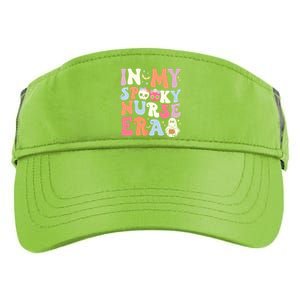 In My Spooky Nurse Era Halloween Groovy Witchy Spooky Nurse Adult Drive Performance Visor