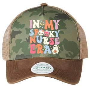 In My Spooky Nurse Era Halloween Groovy Witchy Spooky Nurse Legacy Tie Dye Trucker Hat