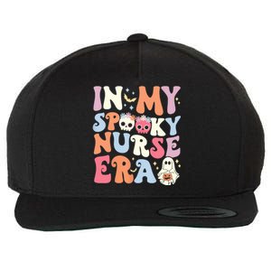 In My Spooky Nurse Era Halloween Groovy Witchy Spooky Nurse Wool Snapback Cap