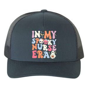 In My Spooky Nurse Era Halloween Groovy Witchy Spooky Nurse Yupoong Adult 5-Panel Trucker Hat