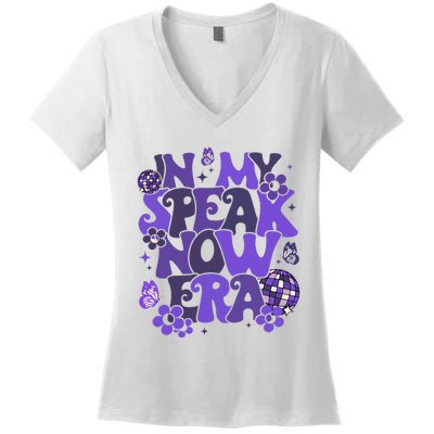 In My Speak Now Era Women's V-Neck T-Shirt