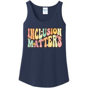 Inclusion Matters Special Education Autism Awareness Teacher Ladies Essential Tank