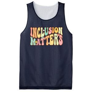 Inclusion Matters Special Education Autism Awareness Teacher Mesh Reversible Basketball Jersey Tank